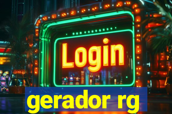 gerador rg